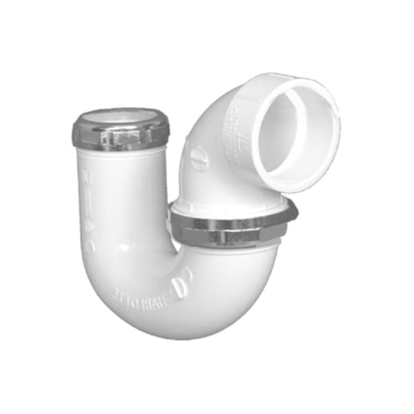 Charlotte Pipe And Foundry 112 SCH 40 PTrap PVC 00711X 0600HA - main